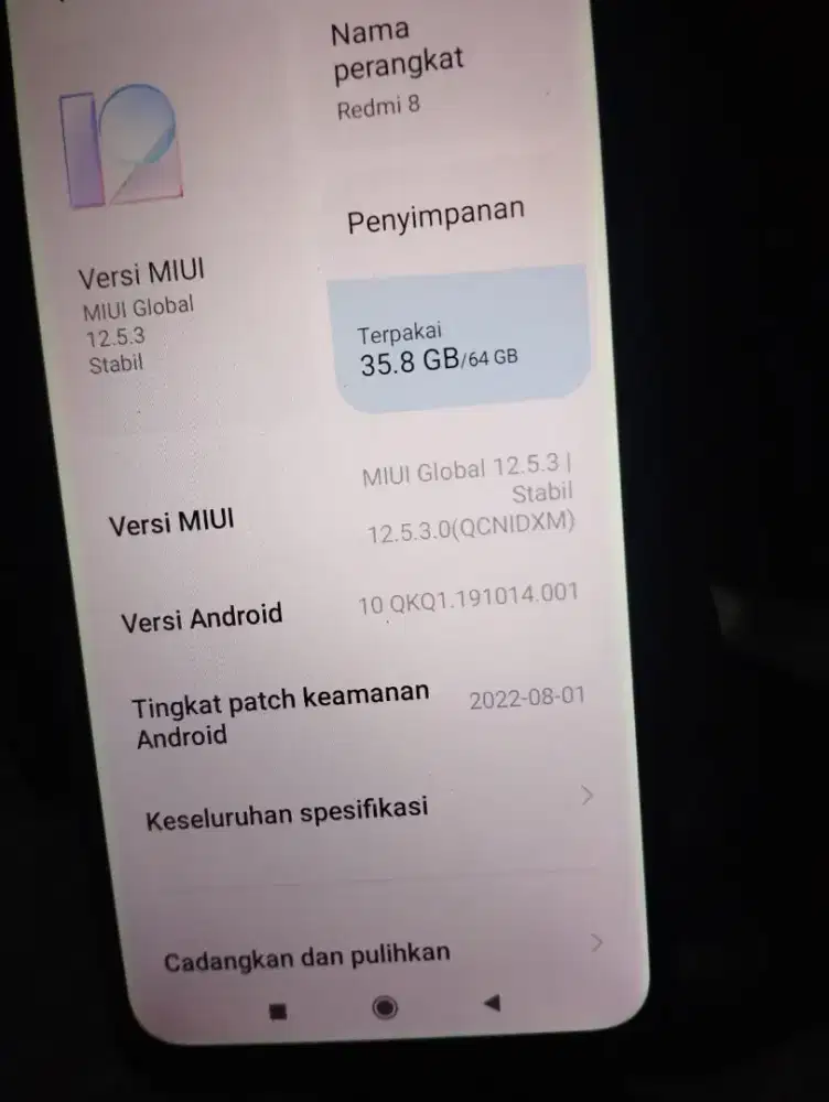 Xiomi Redmi 8 Onyx Black 4GB 64GB