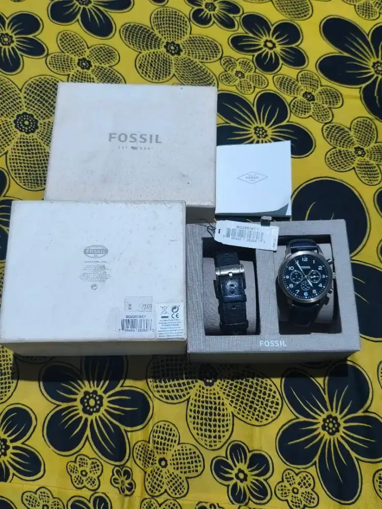 Jam tangan Fossil Original Fullset Diameter 4,5mm