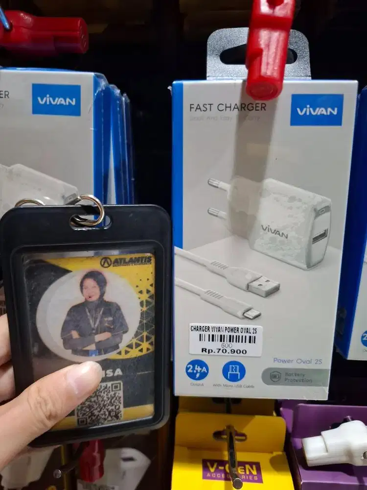 CHARGER VIVAN POWER OVAL 25 | ATLANTIS DAHSYAT