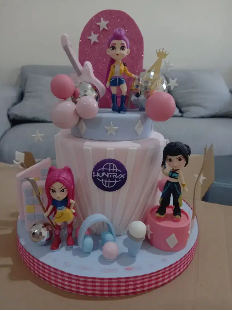 Kue ulang tahun kpop demon hunter