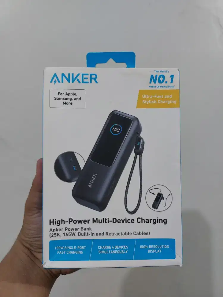 Anker Powerbank 25.000 mAh 165W