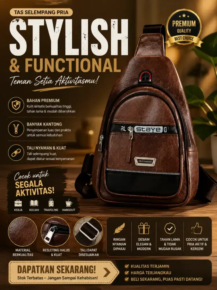 Tas selempang polo amstar