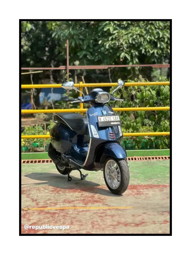 DIJUAL VESPA SPRINT 150 IGET TH 2016 PERCECT CONDITION