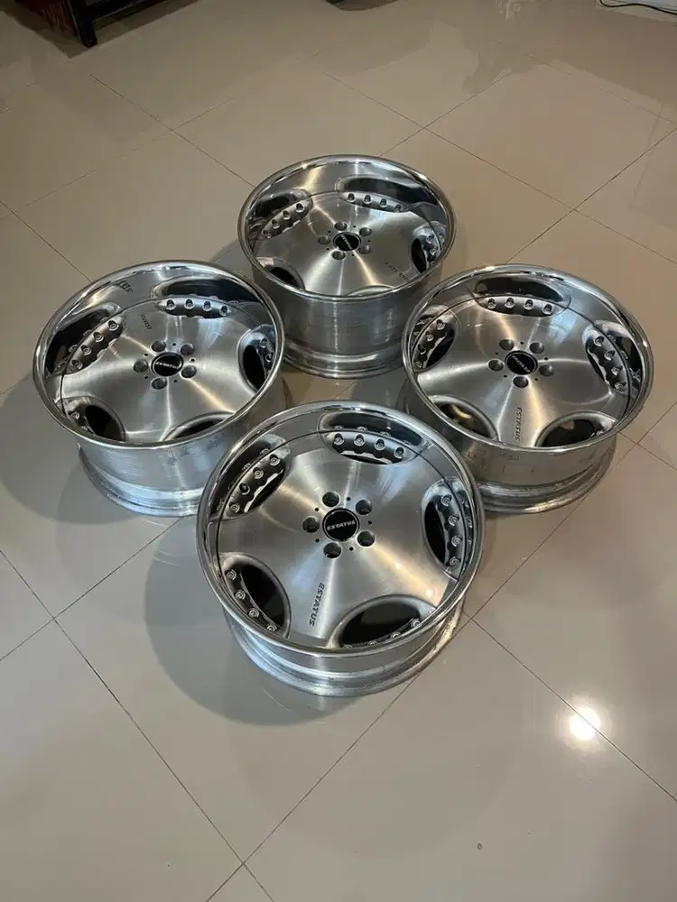 Velg Original Estatus D2 Ring 19 lebar 9-10 Made in Japan Rare Item