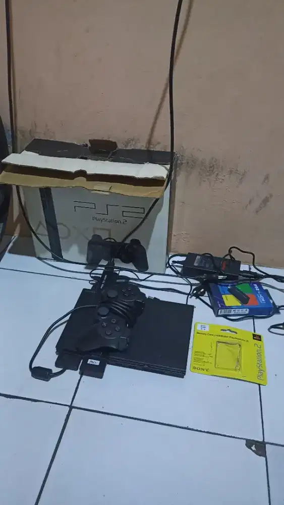 Ps 2 fullset bisa kaset