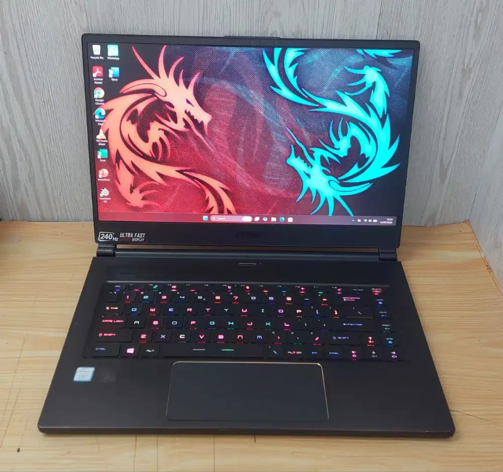MSI GS65 CORE i7-9750H|16GB|SSD 1TB|RTX2060 6GB|15.6FHD 240Hz|WIN11