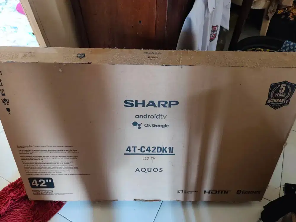 Tv Sharp 42 inchi android