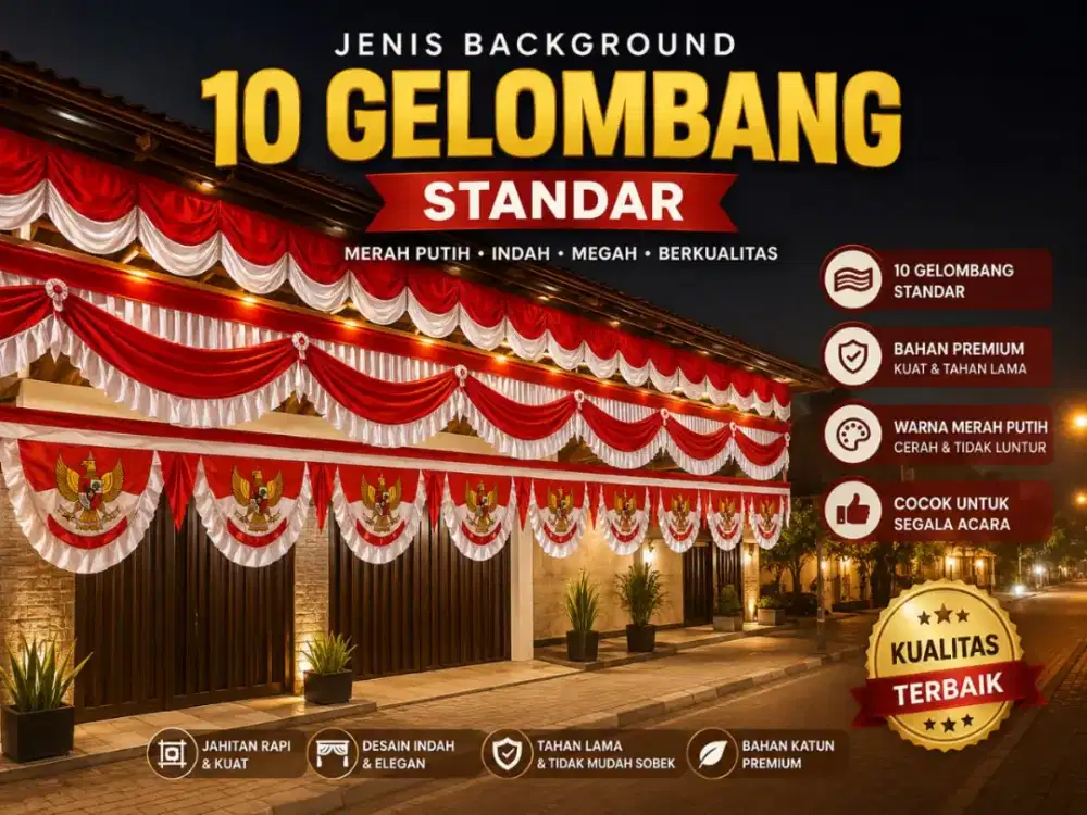 Toko bendera merah-putih