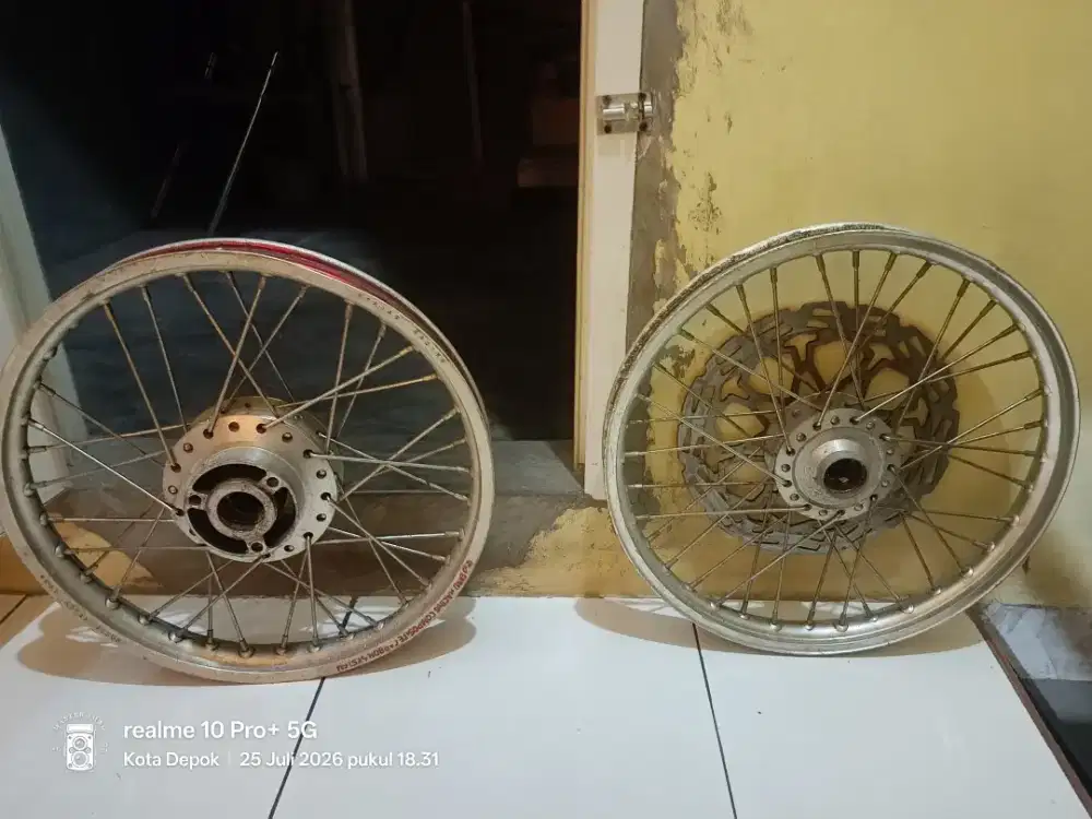 Velg Tromol Satria F 150 Jari Jari