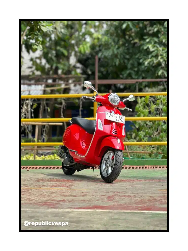 TERMURAH VESPA PRIMAVERA 150 FACELIFT NEW MODEL TAHUN 2025 MERAH