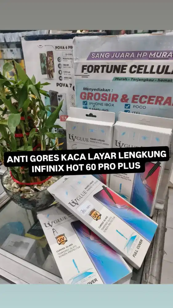 anti gores kaca layar lengkung