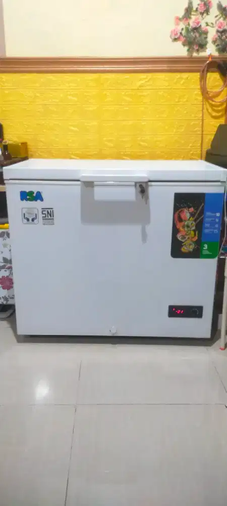 Jual freezer box RSA 200L