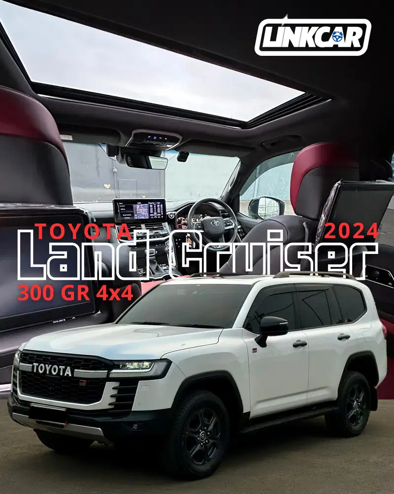 [Like New] Toyota LAND CRUISER 300 GR 4x4 AT 2024