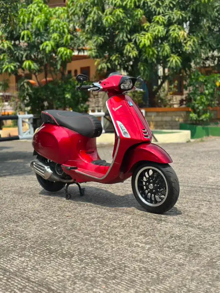 VESPA SPRINT 150 2020 MERAH - TERMURAH SEINDONESIA