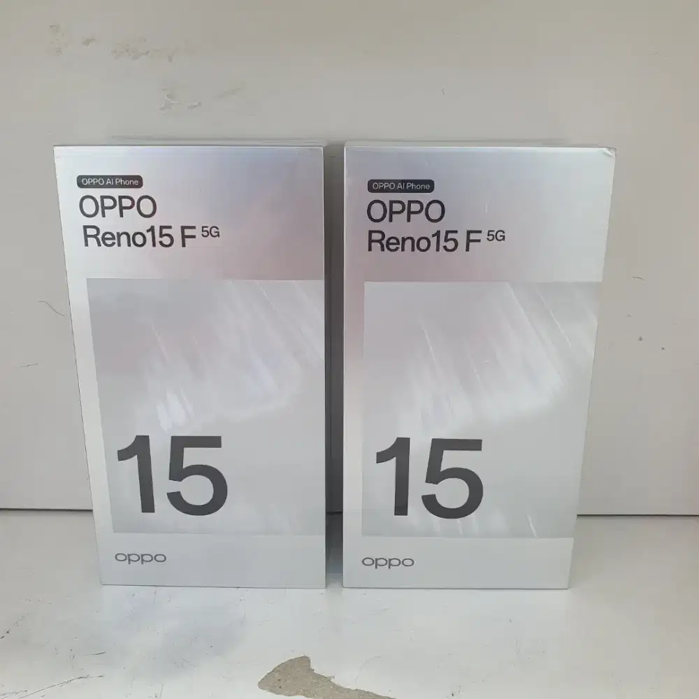 Oppo Reno 15F 5G 8/256GB Baru Garansi Resmi