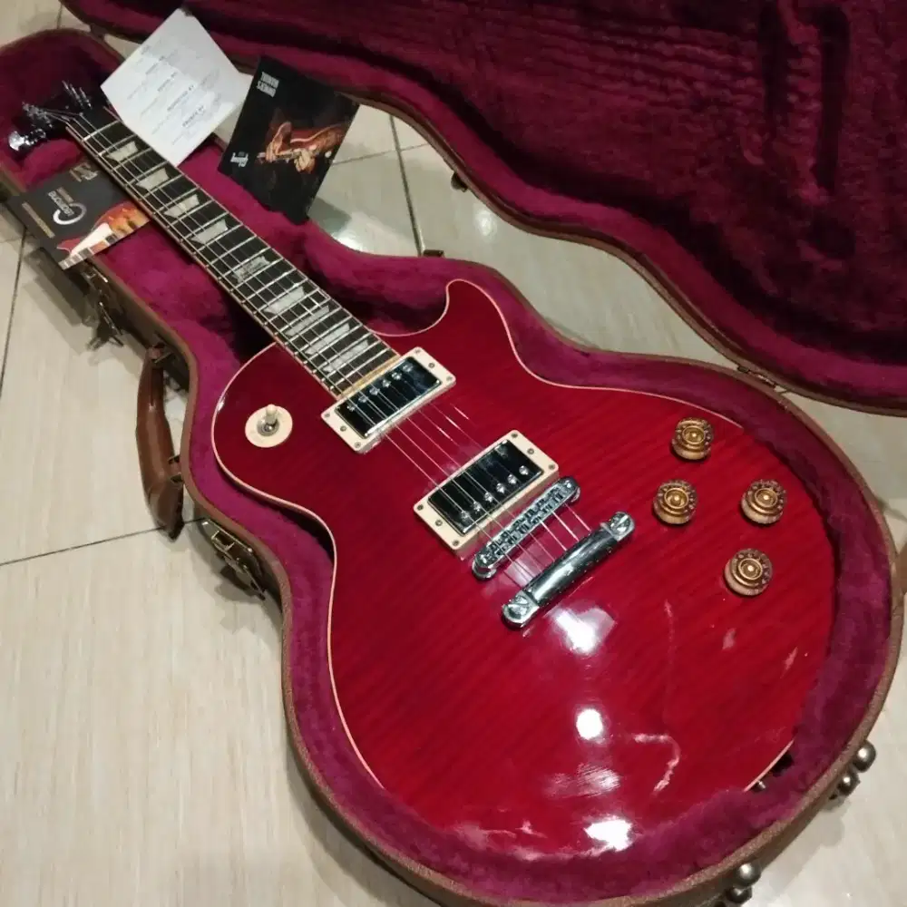 Gibson lespaul standart 2014 made in USA lengkap