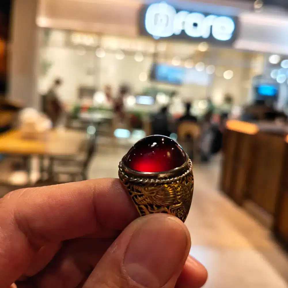 Perak Naga Red Garnet bukan Bacan Giwang Kolektor