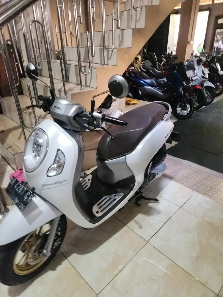 Scoopy prestige putih 2021 pajak plat baru remot 2 Gbm