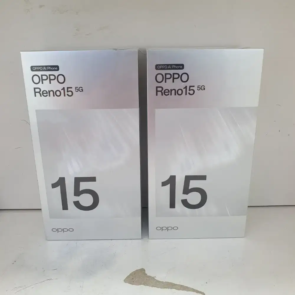 Oppo Reno 15 5G 12/256GB Baru Garansi Resmi