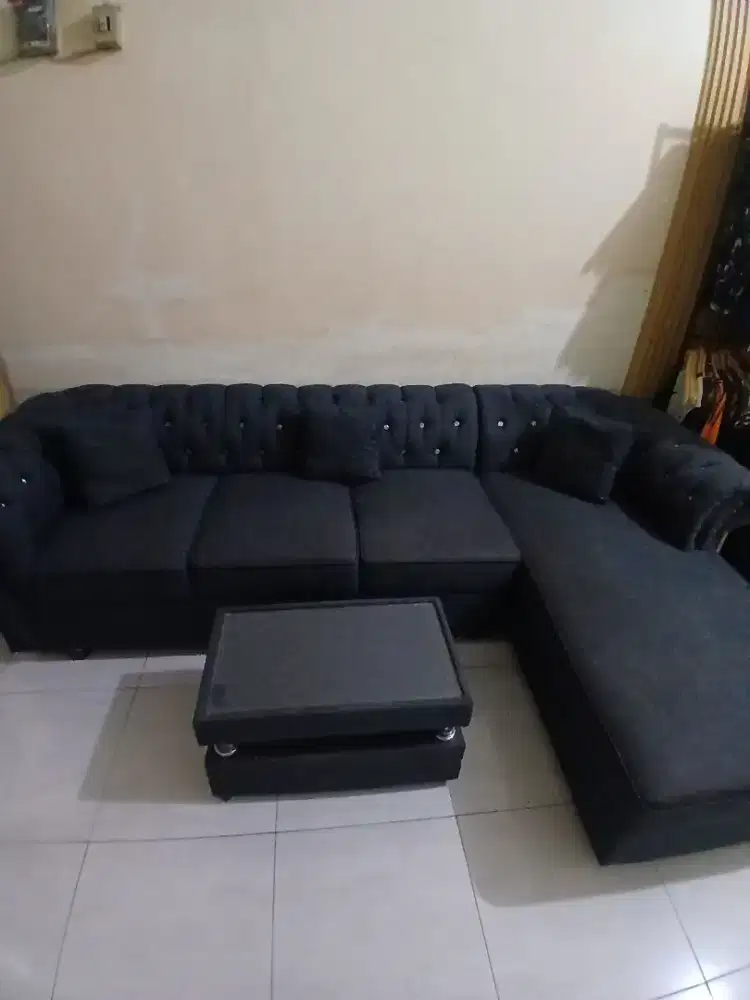 SOFA LANTAI FULL SET BEKAS JUAL CEPET
