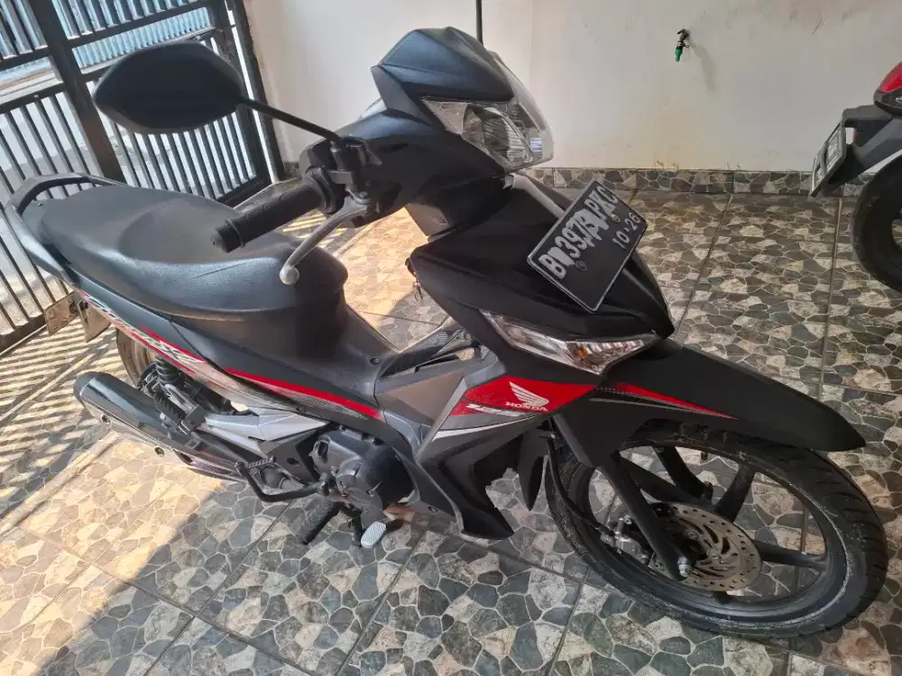 Pajak 10/2026 DKI km44rb, honda supra x 125 R CW DD charger 2021mulus