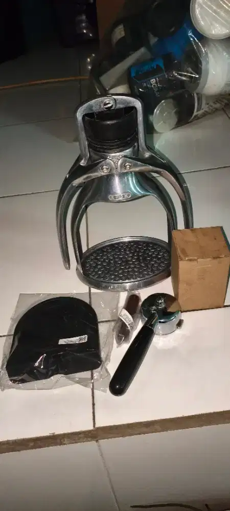 Mesin Alat Kopi Espresso Rokpresso Rok Presso Bekas Siap Pakai