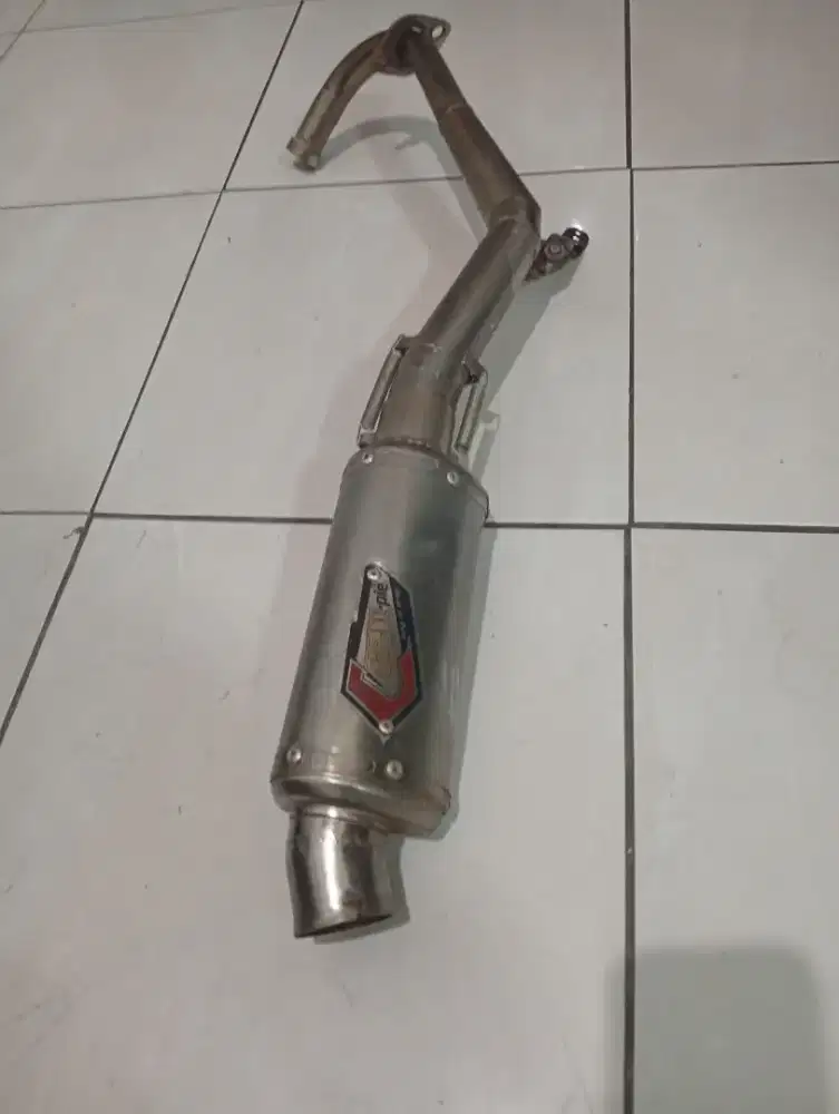 Knalpot Mio Racing K2-Tech Fullset Keren, Suara Adem, Tampilan Mewah!