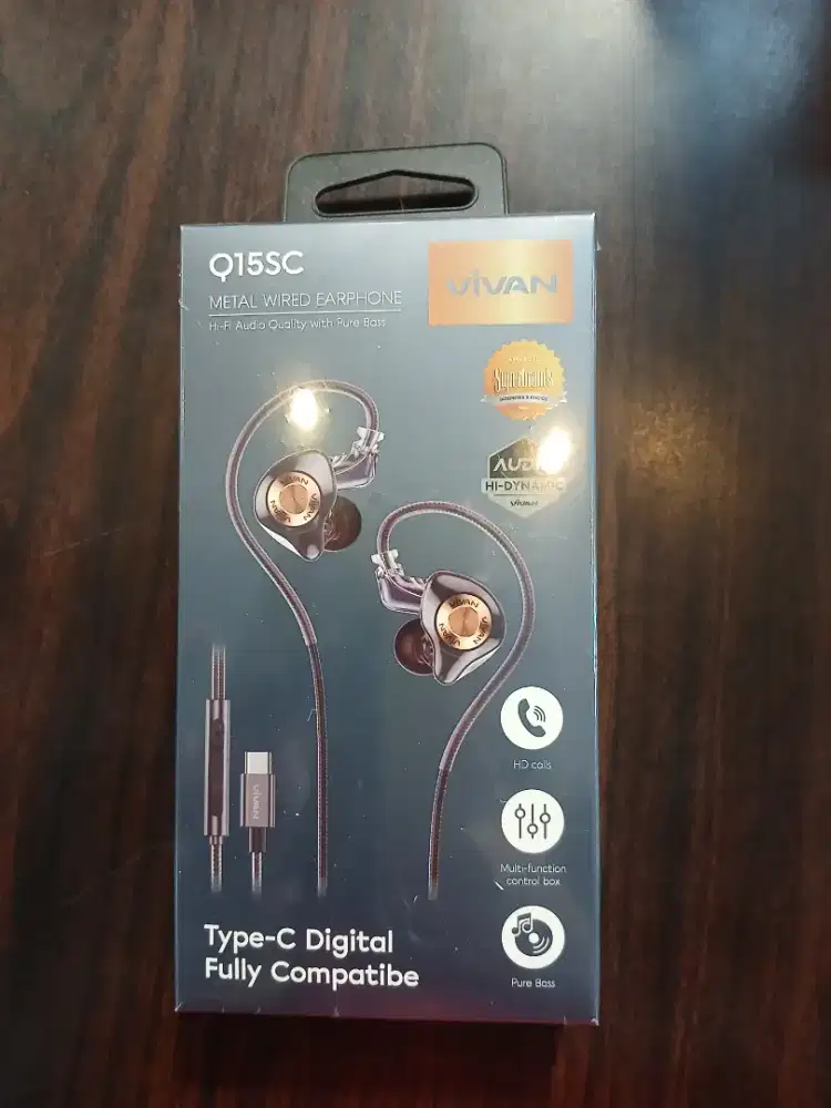 Earphone Oraimo Wired Trumpet 3 Headset Kabel Metal Bass Black OEP-E40