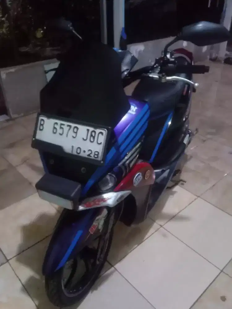 Mio J sporty modifikasi stang touring
