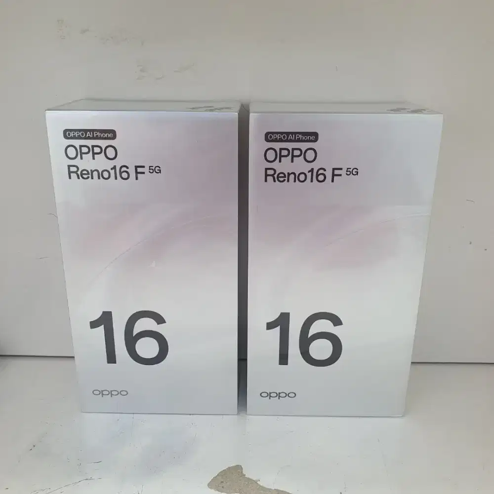 Oppo Reno 16F 5G 8/128GB Baru Garansi Resmi