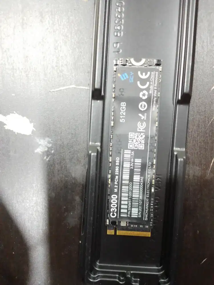 NVMe 512GB C3000 M.2 PCIe 2280 SSD