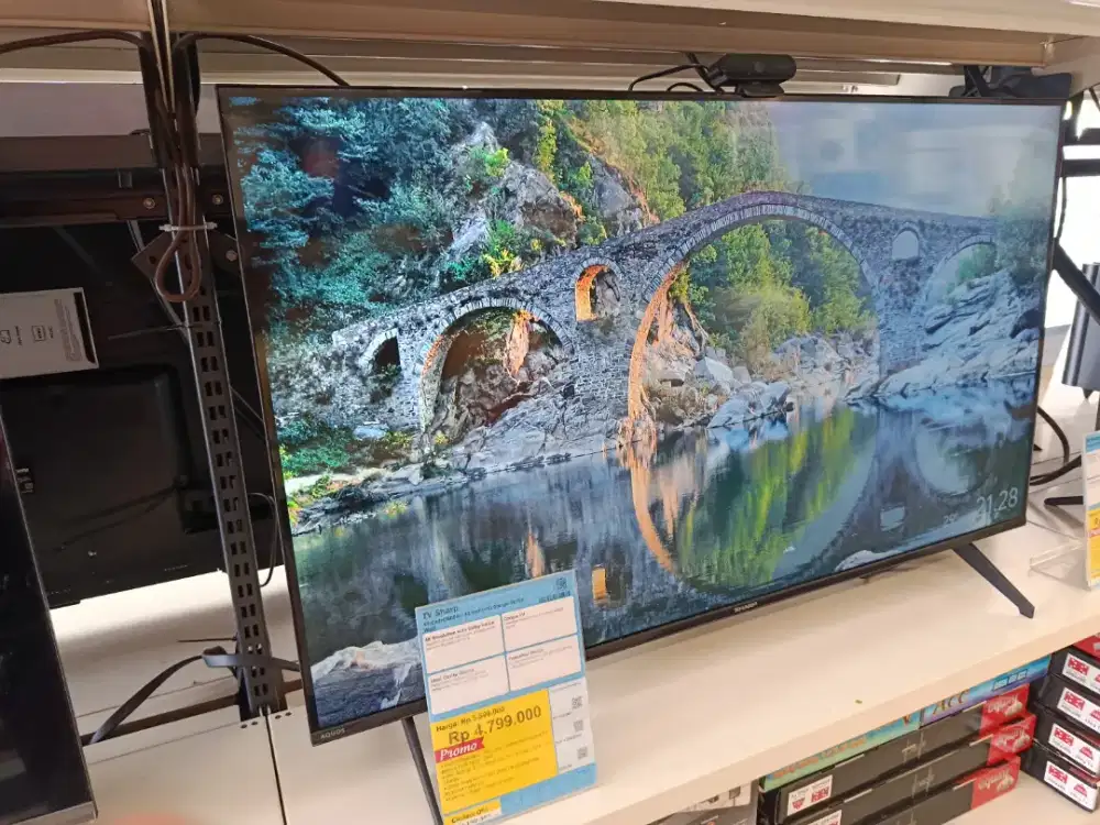 Sharp 4T-C43HJ6000I 43inch 4k google tv 90watt