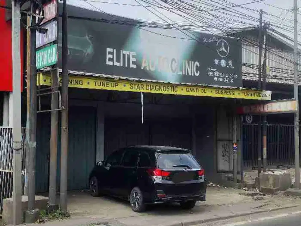 220M TEMPAT USAHA, SANGAT STRATEGIS, DIPINGGIR JALAN RAYA - lebar muka +-8m