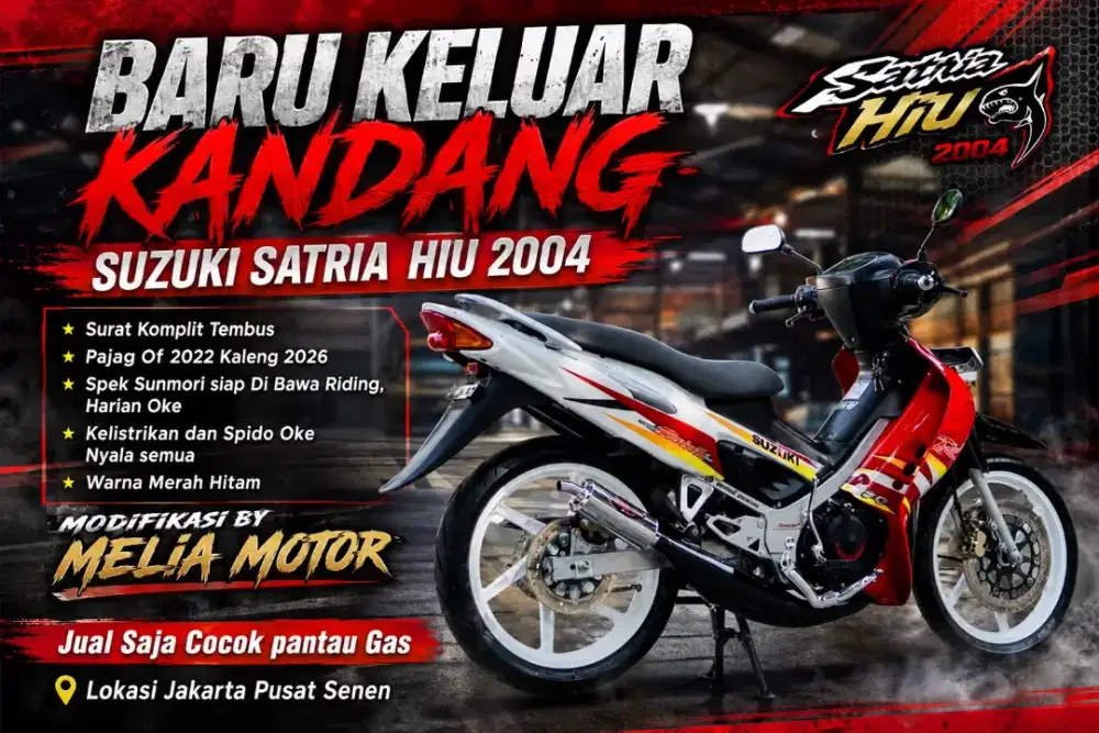 dijual Suzuki Hiu 2004