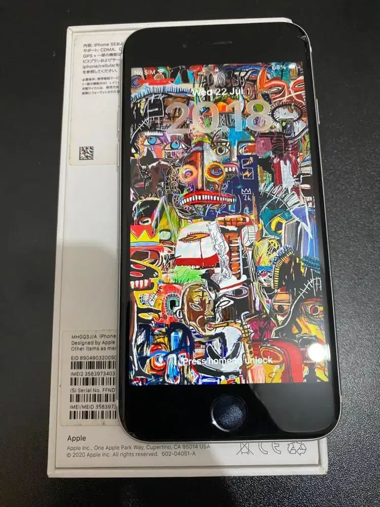 Iphone SE 2020 64GB Jaringan Permanen Beacukai