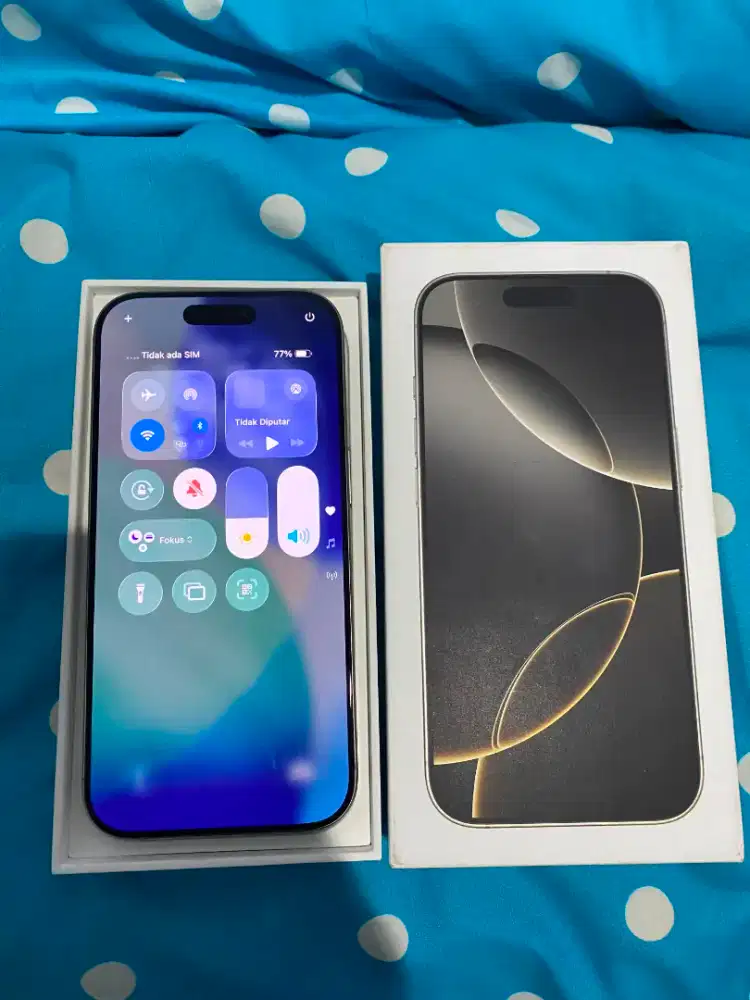Iphone 16 Pro 256gb iBox masih garansi