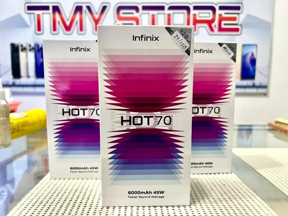 INFINIX HOT 70 RAM (8+16) 24/128GB TERBARU GARANSI RESMI INDONESIA