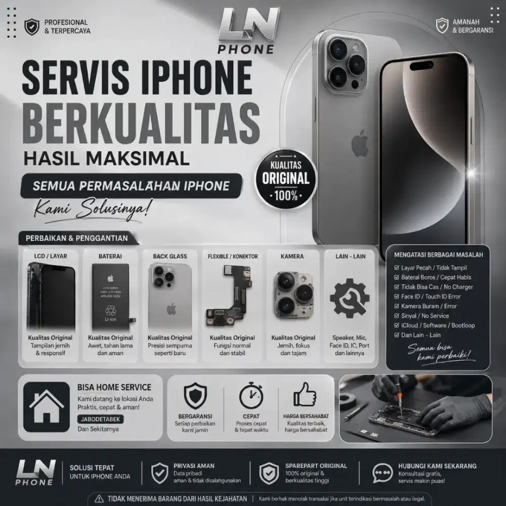 Service handphone iPhone android