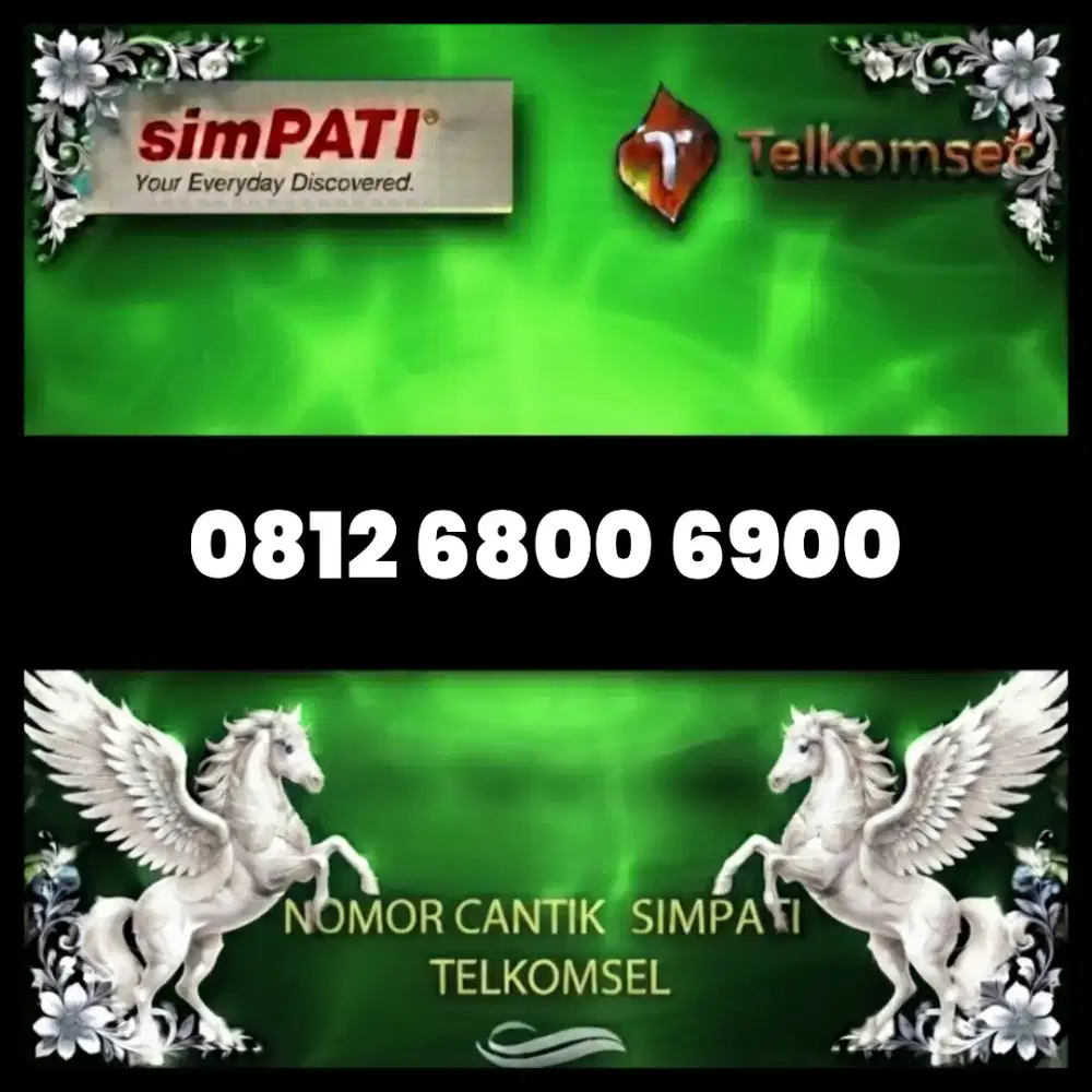 Nomor cantik simpati Telkomsel super