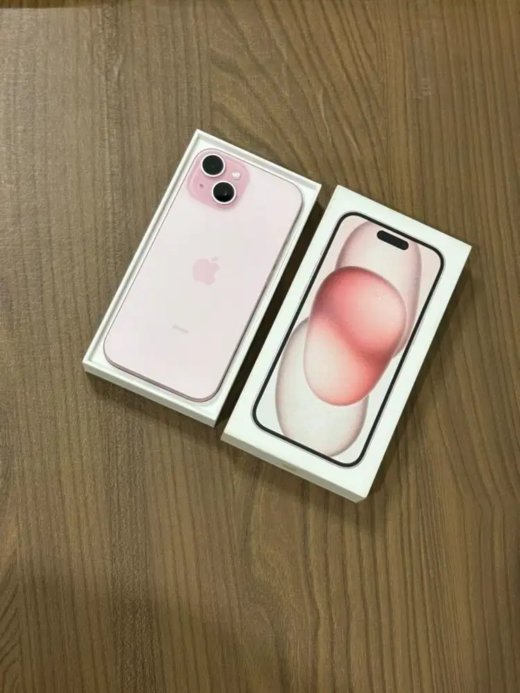 iPhone 15Basic Resmi iBox Bh 100% 256Gb