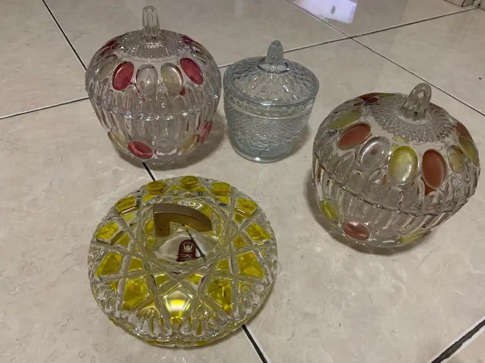 Bismilah pajangan toples kristal