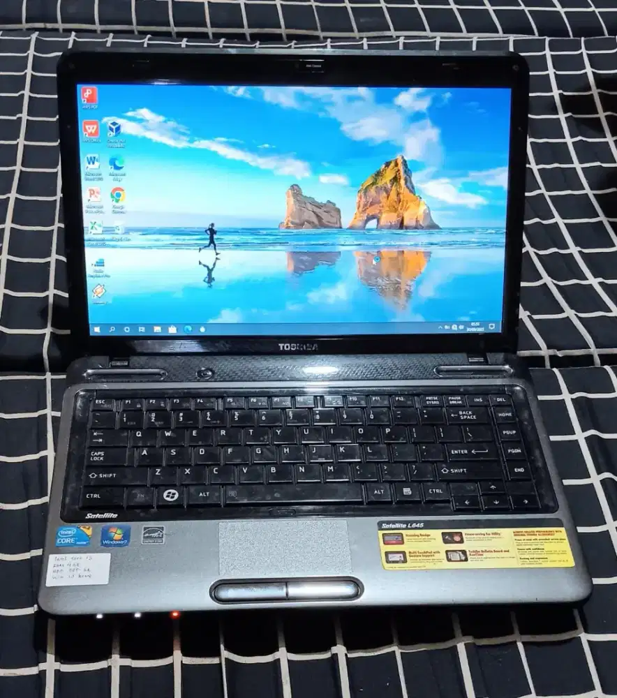 Laptop Toshiba Satellite L645 RAM 4 GB