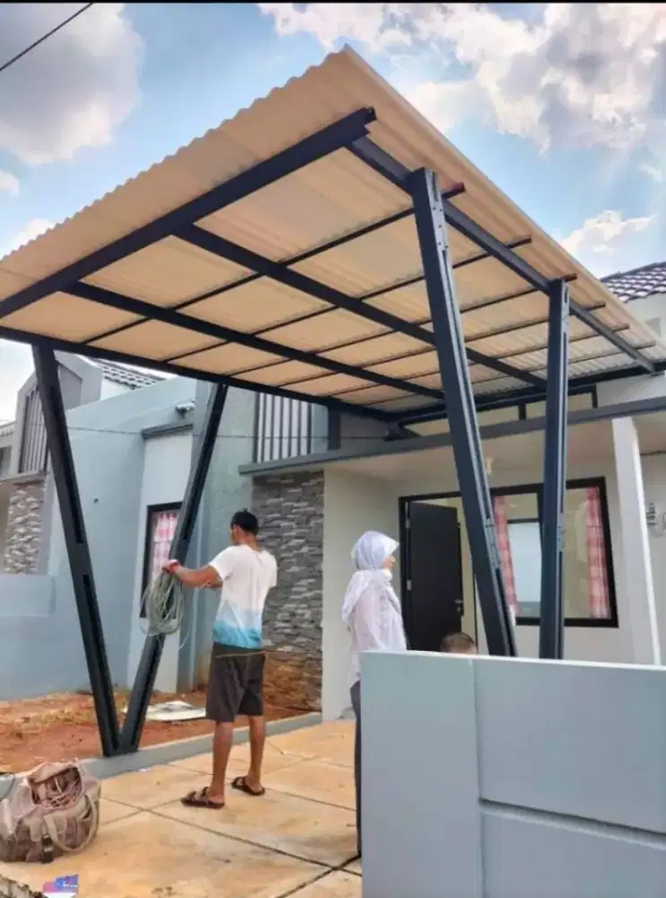 Kanopi baja ringan berkualitas tinggi standar SNI