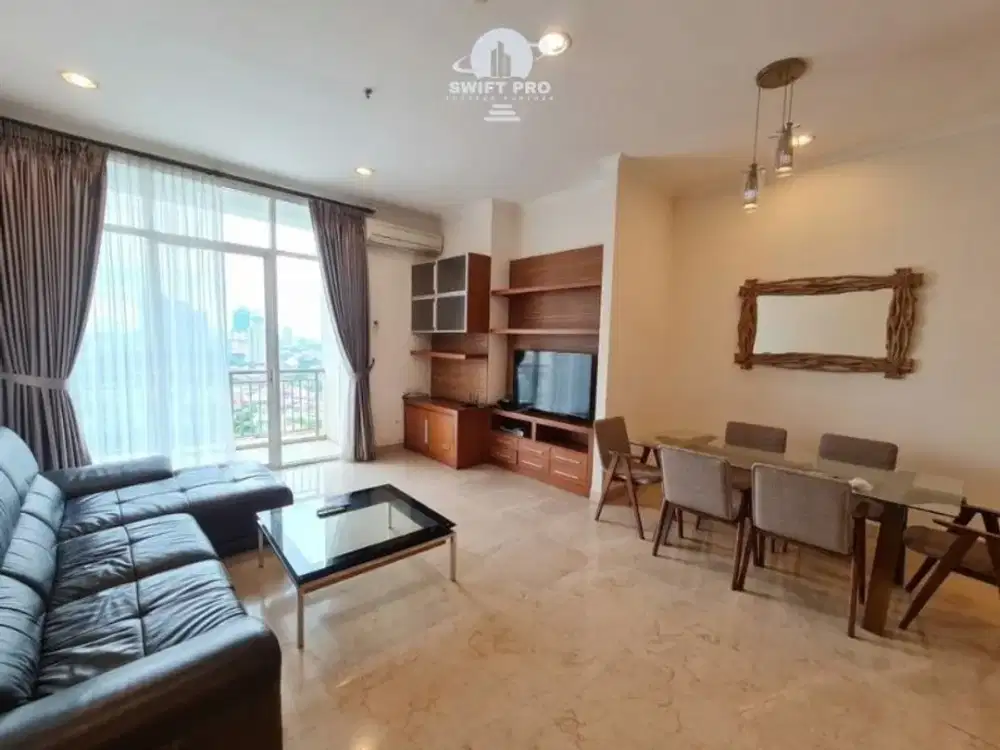For Rent 3 Bedroom Apartment Senayan Residence, Private Lift