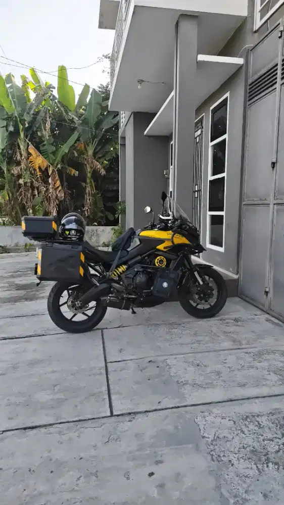 Kawasaki Versys Old 650 ABS 2014 Low Km Surat Lengkap Full Mod AB Asli