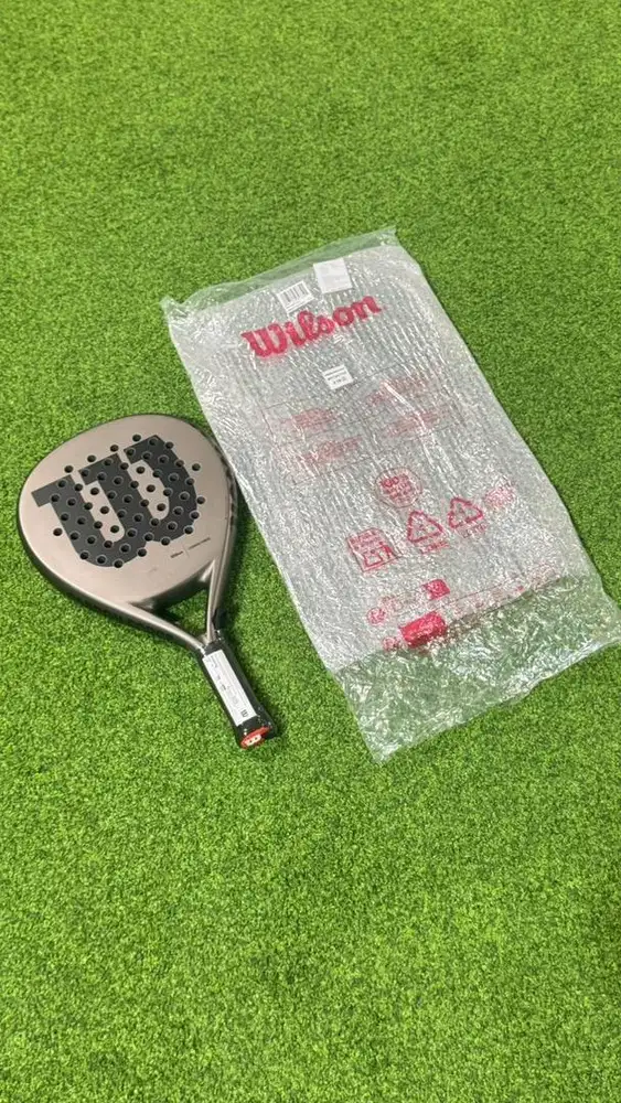 Wilson Carbon Force Padel Racket Grip Size 2 Raket Bahan Karbon Fiber