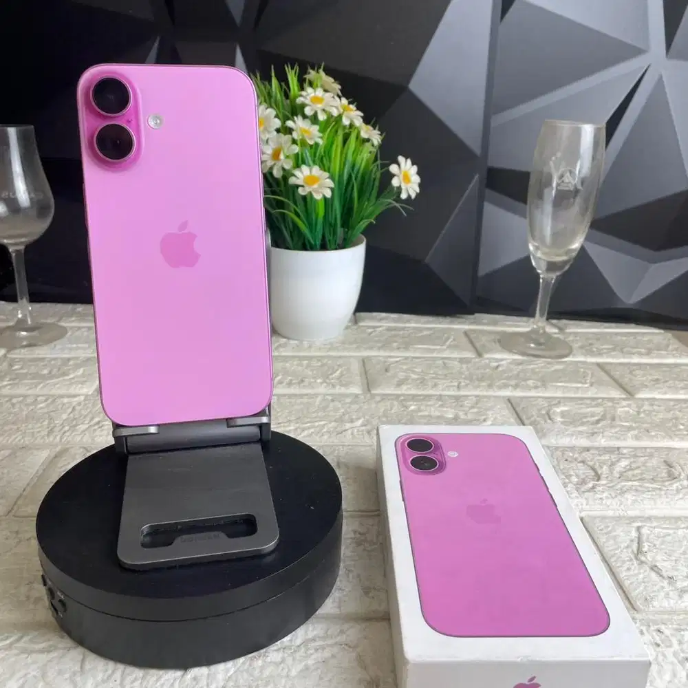 iphone 16 256gb pink beacukai sinyal permanen bisa COD dan TT
