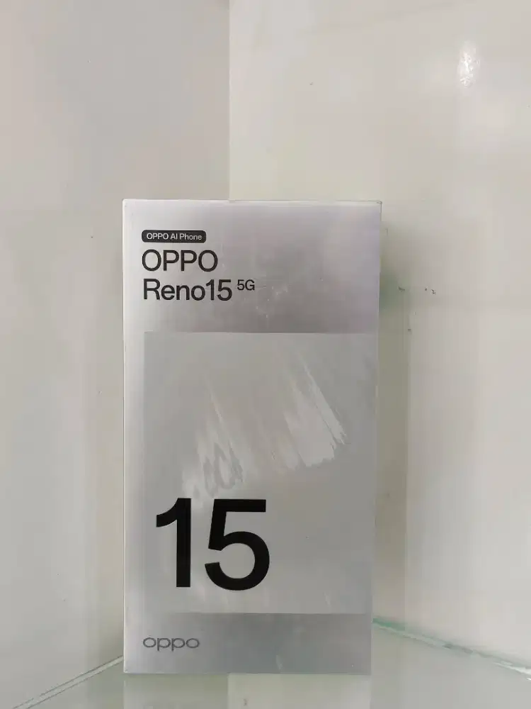 OPPO RENO 15 5G 12/256GB NEW GARANSI RESMI