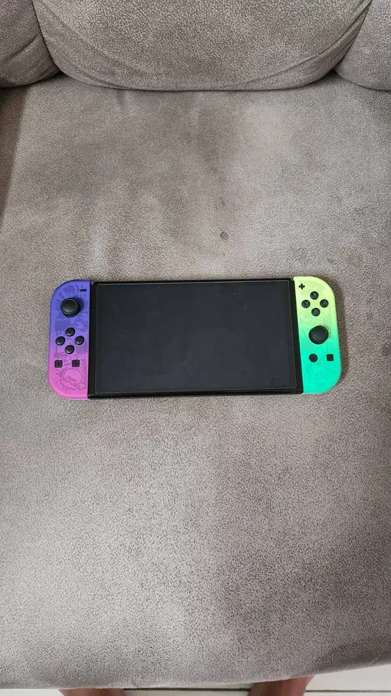 Jual cepat nintendo Switch OLED OFW Normal lancar batre awet