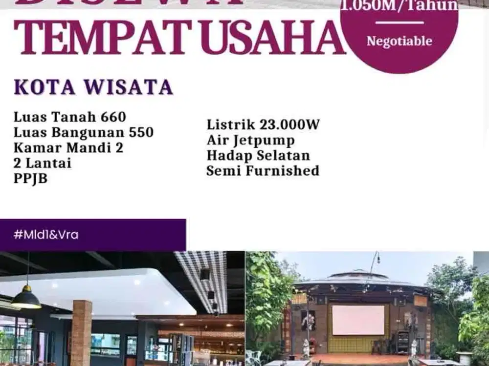 Tersedia Bangunan untuk Ruang Usaha di Cibubur